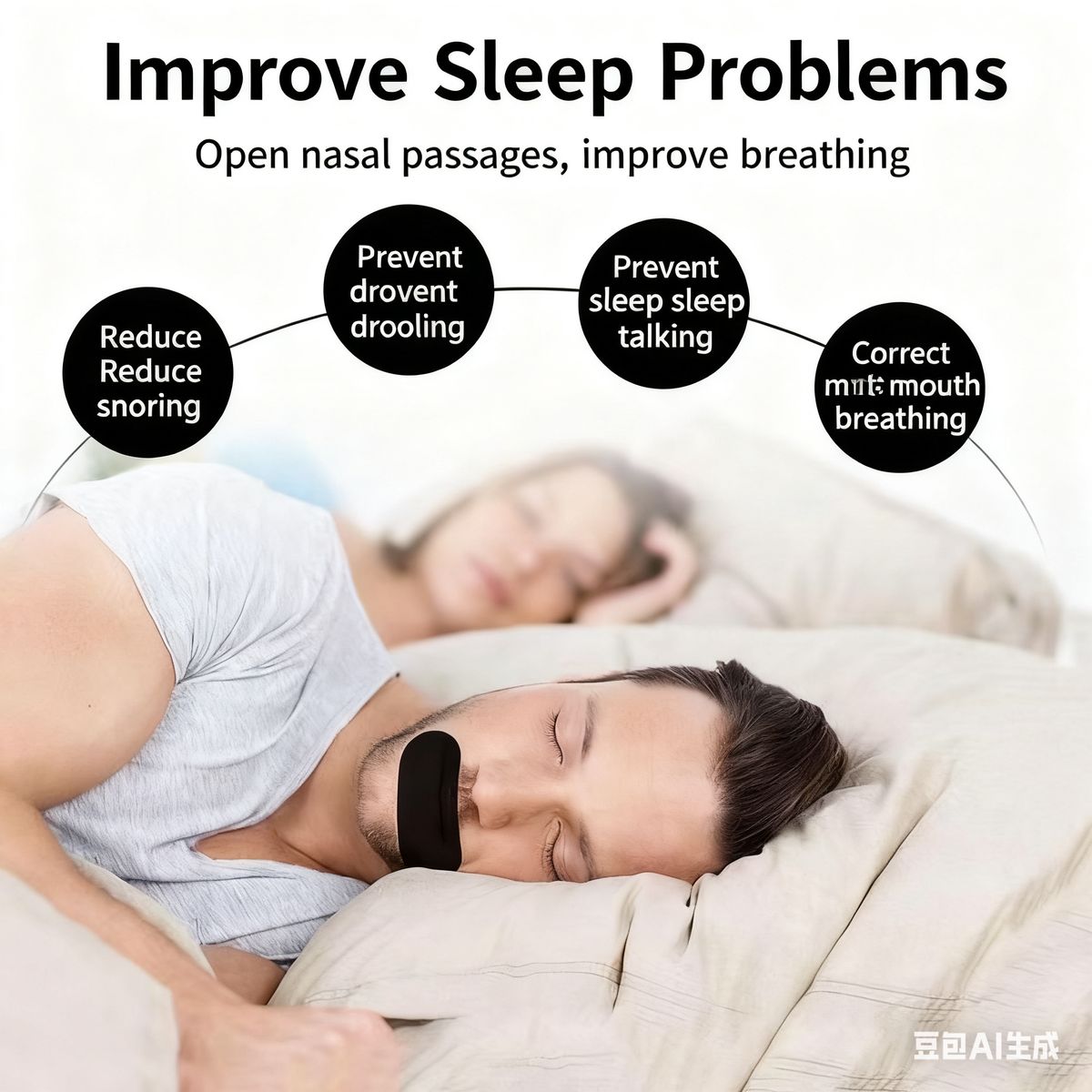 Dreamer™ Breathable Anti-Snore Strips