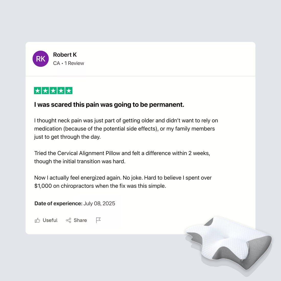 The Original Cervical Alignment Pillow™