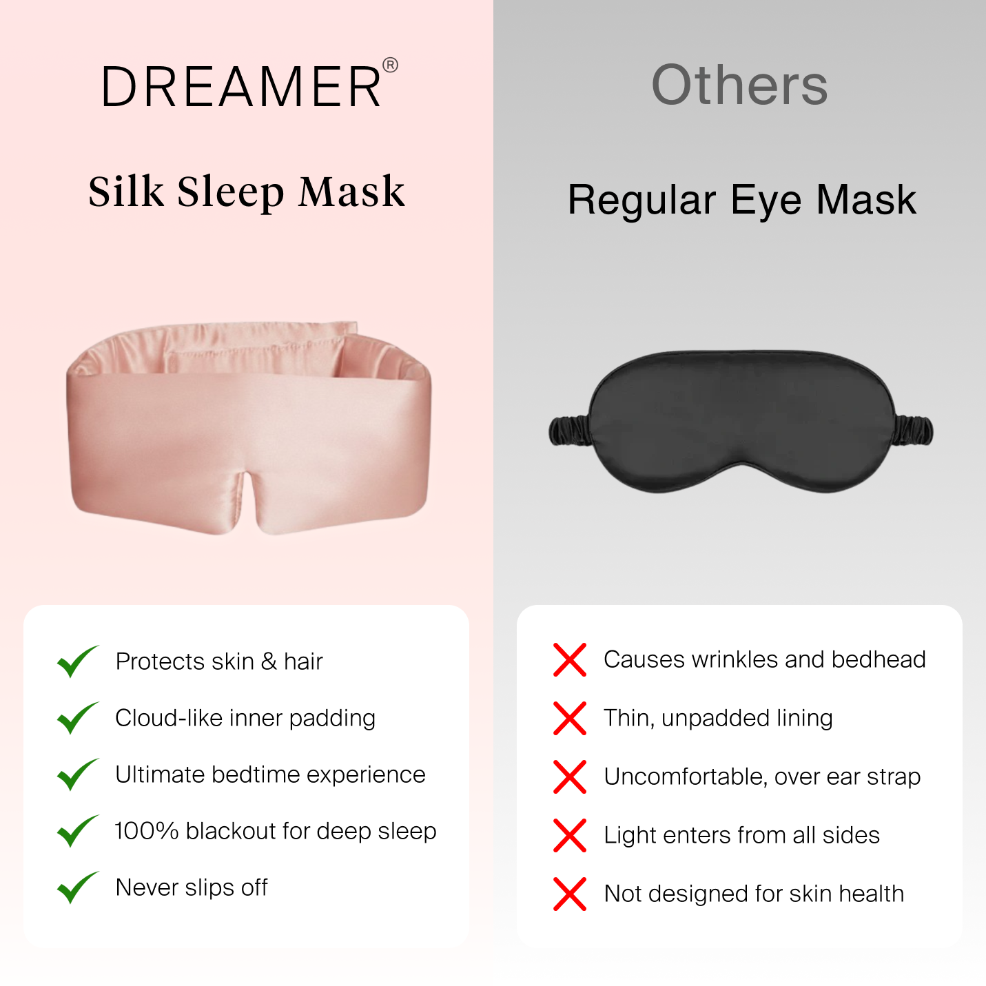 Dreamer™ Silk Sleep Mask
